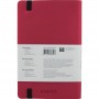 Книга записна Partner Soft, 125*195, 96арк, крап, червона (Axent)