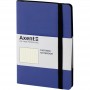 Книга записна Partner Soft, 125*195, 96арк, крап, тем-синя (Axent)