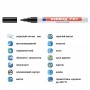 Маркер Paint e-751 1-2 мм круглий чорний (edding)