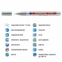 Маркер Paint e-751 1-2 мм круглый серебряный (edding)