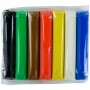 Пластилін, 7 кол. у боксі, 380 г+8 інстр. HK (Kite)