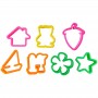 Пластилін, 7 кол. у боксі, 380 г+8 інстр. HK (Kite)