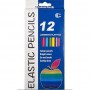 Олівці, 12 кольорів "Luminoso elastico" (MiC)