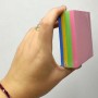 Папір для нотаток "Мікс" 9х9, 300 арк. клеєний, куб (Апельсин)