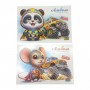 Альбом для рисования, 100г, на скобе, 202х292 мм, 16 лист. МИКС ВИДОВ (Art studio of Happiness)
