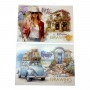 Альбом для рисования, 100г, на скобе, 202х292 мм, 30 листов. МИКС ВИДОВ (Art studio of Happiness)