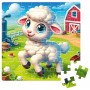Пазли "De.tail. Спритна овечка" 64 деталі (Vladi Toys)