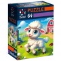Пазли "De.tail. Спритна овечка" 64 деталі (Vladi Toys)