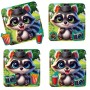 Гра розвиваюча Vladi Toys магнітна "Емоції Єнота" VT3220-03 (укр) (Vladi Toys)