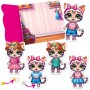 Гра розвиваюча Vladi Toys з липучками "Кошеня" VT1320-03 (Vladi Toys)