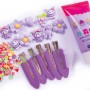 Набір для творчості "Клей з кабашонами. Заколки фіолетові" (Vladi Toys)