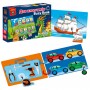 Гра розвиваюча Vladi Toys з липучками. "Бізі бук. Для хлопчиків" (Vladi Toys)