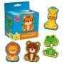 Гра розвиваюча пазли магнітні "Тваринки" Vladi Toys (Vladi Toys)