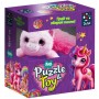 Пазлы с мягкой игрушкой "De.tail. Розовый единорог" 260 деталей (De.tail)