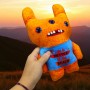 Зубастик "Фуглер" 23 см, помаранчевий (Копиця)