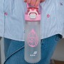 Пляшечка для води, 760 мл, сіро-рожева (Kite)