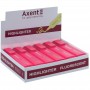 Маркер Highlighter 2537-A, 1-5 мм клиноп. рожевий (Axent)