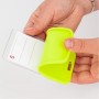 Бейдж-чехол SoftTouch матовый, салатовый, 4550V(54*85 мм) (Axent)