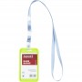Бейдж-чехол SoftTouch матовый, салатовый, 4550V(54*85 мм) (Axent)