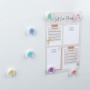 Набір магнітів 20 мм, 7 шт., Pastelini (Axent)