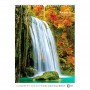 Календар настінний А3 2026 р., Waterfalls (Axent)
