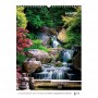 Календар настінний А3 2026 р., Waterfalls (Axent)