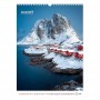 Календар настінний А3 2026 р., Landscapes (Axent)