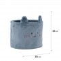 Кошик для зберігання 3100 Cute Cat 30х25 см, плюшевий (Kite)