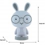Світильник-нічник LED з акумулятором Bunny, білий (Kite)