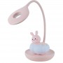 Настільна лампа LED з акумулятором Cloudy Bunny, рожевий (Kite)