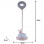 Настільна лампа LED з акумулятором Cloudy Bunny, рожевий (Kite)