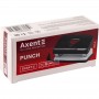 Діркопробивач Exakt-2 металевий, 10арк, червоний (Axent)