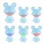 Світильник-нічник LED з акумулятором Cute Mouse, блакитний (Kite)