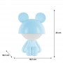 Світильник-нічник LED з акумулятором Cute Mouse, блакитний (Kite)