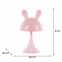 Світильник-нічник LED з акумулятором Simple Bunny, рожевий (Kite)
