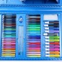 Блакитний набір для малювання з мольбертом "Креативний Куточок" (Brushme)
