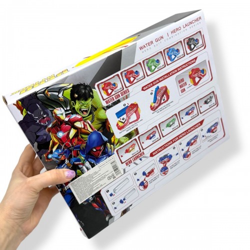 Набор героя (механизм для запуска паутины, перчатка) (MiC)