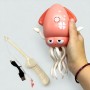 Танцующий кальмар, детская музыкальная интерактивная игрушка на аккумуляторе, USB (ЖЕЛТЫЙ) (MiC)