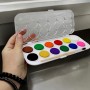 Фарба акварель "Color ran", 12 кольорів (Deli)