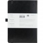 Книга записная Partner Prime, 145*210, 96 л, клетка, чёрная (Axent)