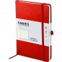 Книга записная Partner Lux, 125*195, 96 л, кл, крас (Axent)