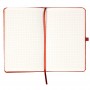 Книга записная Partner Lux, 125*195, 96 л, кл, крас (Axent)