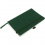 Книга записная Partner Soft Skin, 125*195, тёмно зеленая (Axent)