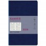 Ежедневник 2026 Partner City Soft, 145*210, синий (Axent)
