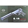 G1A Страйкбольный пистолет GALAXY COLT25 с глушителем металл черный (VIGOR)
