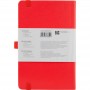 Книга записная Partner, 125*195, 96 л, лин, красная (Axent)