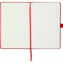 Книга записная Partner, 125*195, 96 л, лин, красная (Axent)