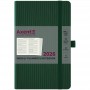 Еженедельник 2026 Partner Lines, 125*195, темно-зеленый (Axent)
