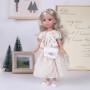 Кукла высота: 34 см, имитация стеклянных глаз, обувь, в коробке (Sennby)
