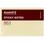 Блок бумаги с липким слоем 50x75 мм, 100 л., желт (Axent)